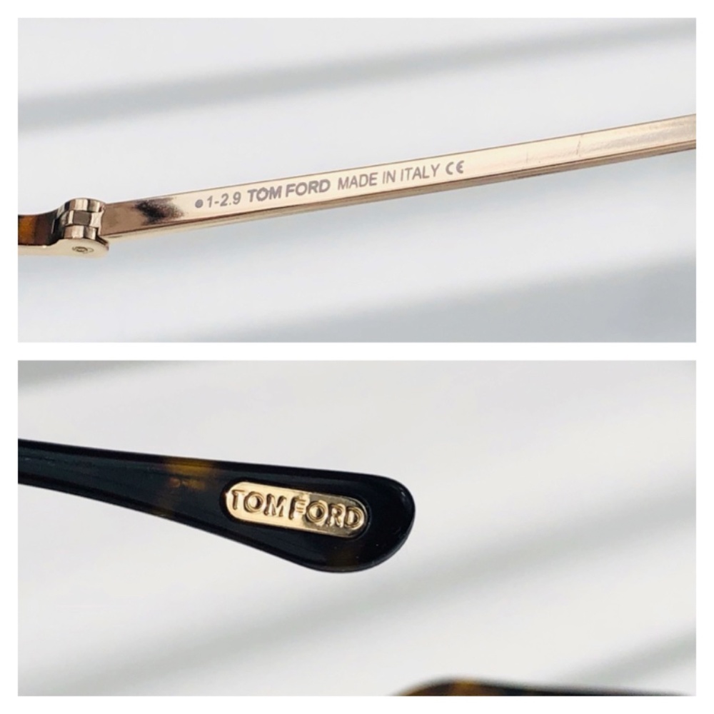 New TOM FORD Lionel Square Havana Brown Sunglasses - Picture 8 of 16
